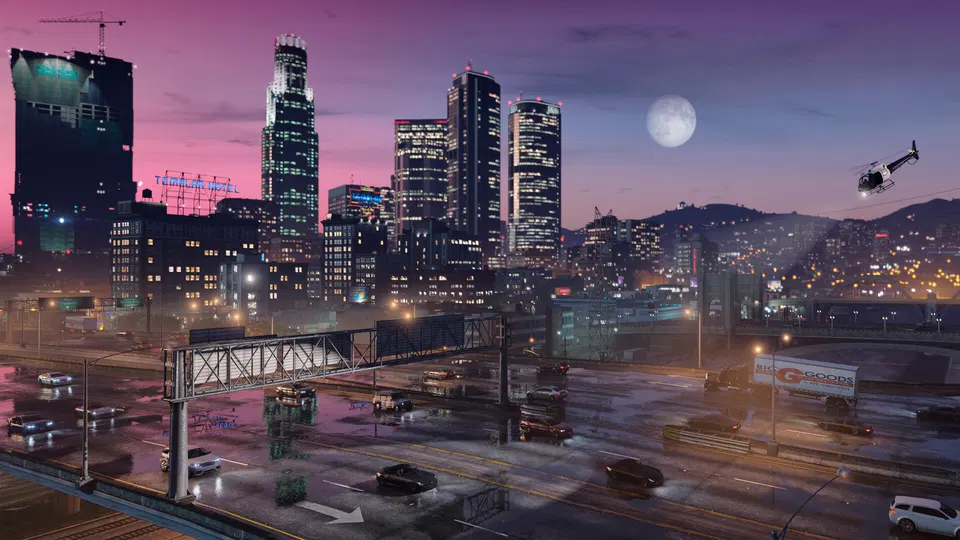 GTA 5 – Los Santos za soumraku
